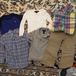 Ralph Lauren Bundle boys 2T 6 items all like new